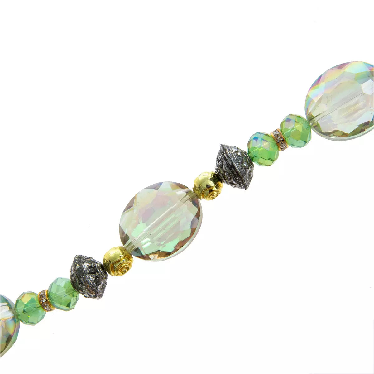 Mint Ornate Mixed Glass