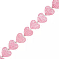 Heart Lace Print Acrylic