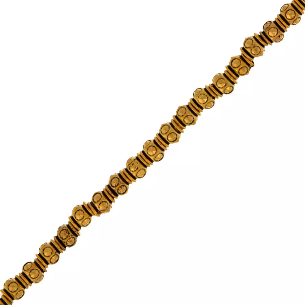 Dotted Lantern Bead Strand - view 2