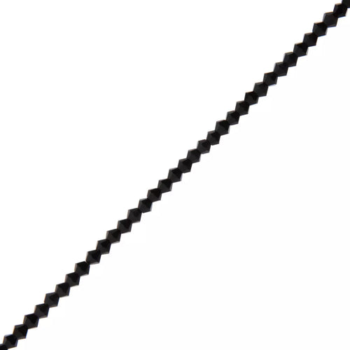 Bicone Plated Glass