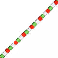 Square Glass bead strand