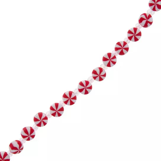 Peppermint bead strand